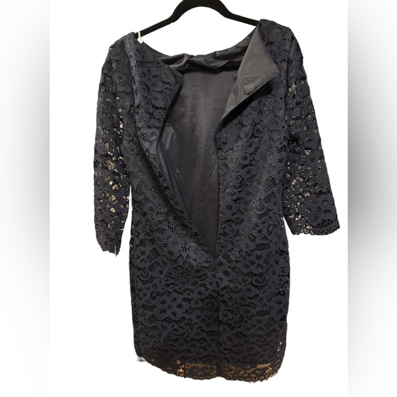 Trina Turk black lace mini dress size 12 - Picture 9 of 11
